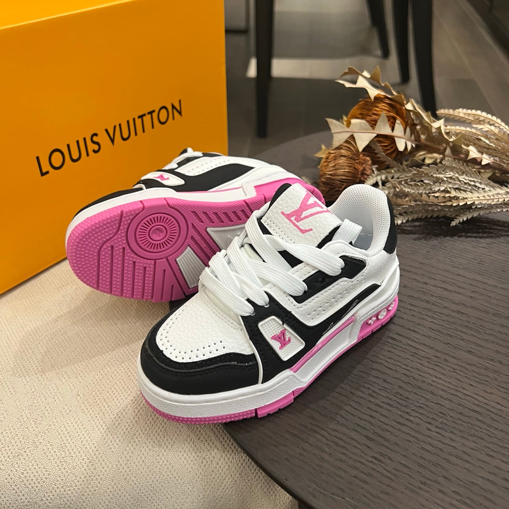 Trainer 54 LV Black and Pink Infantil