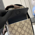 Gucci GG Supreme Diaper Bag Beje