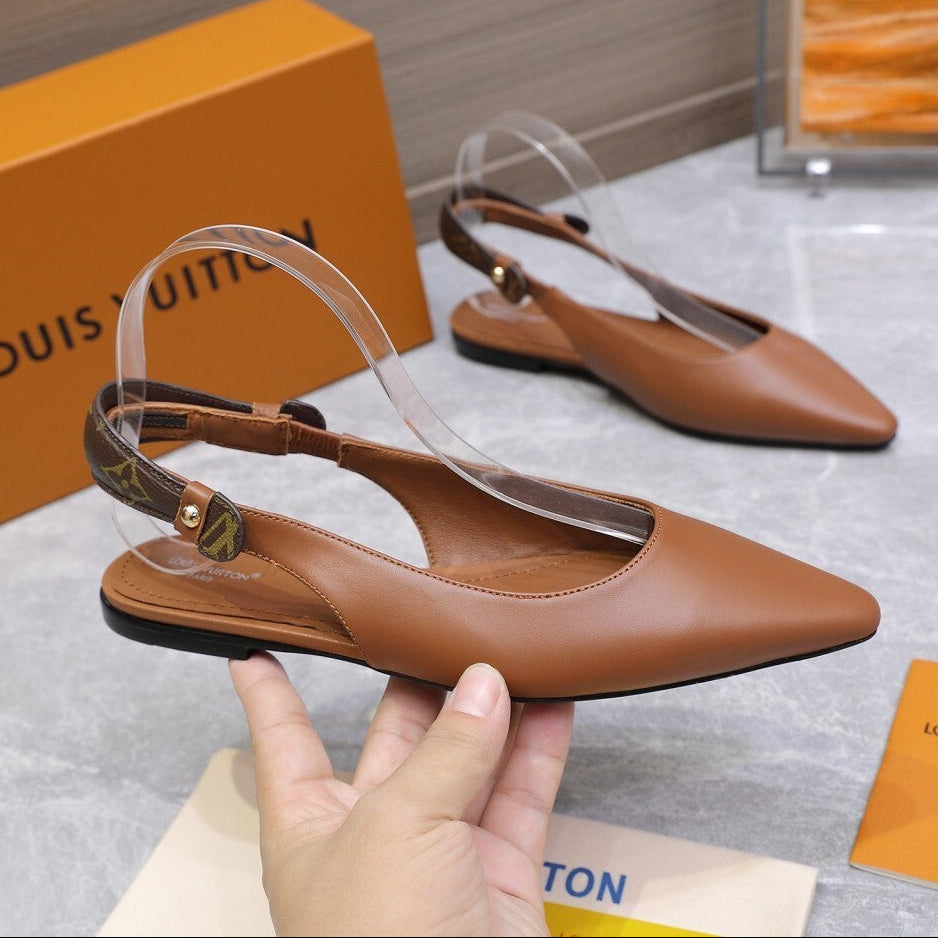 Louis Vuitton Ballerina Legacy Slingback Brown