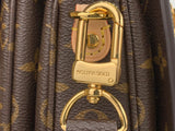 Pochette Métis East West Monogram Canvas Brown