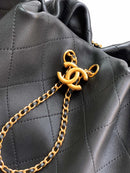 Chanel Hobo Maxi Bag Black