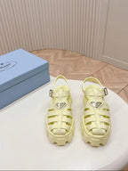 Prada Monolith yellow