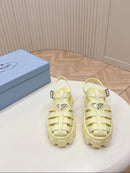 Prada Monolith yellow
