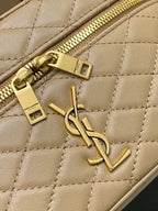 Saint Laurent Gaby Vanity  Bege Ferragens Douradas
