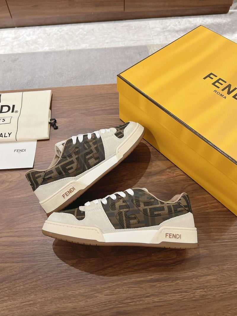 Fendi Match Fabric low-top sneakers