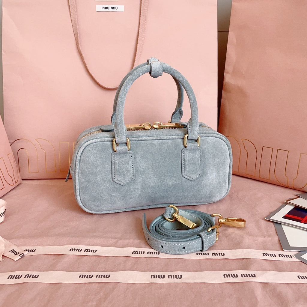 Miu Miu Suede Pocket Bag