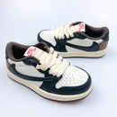 Jordan 1 Retro  x Travis Scott Brown and Black Infantil