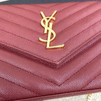 Saint Laurent Shoulder Bag red