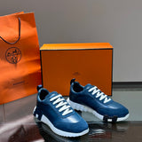 Hermes Goatskin Bouncing Bleu Turquin