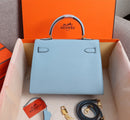 Bolsa Hermes Kelly Blue