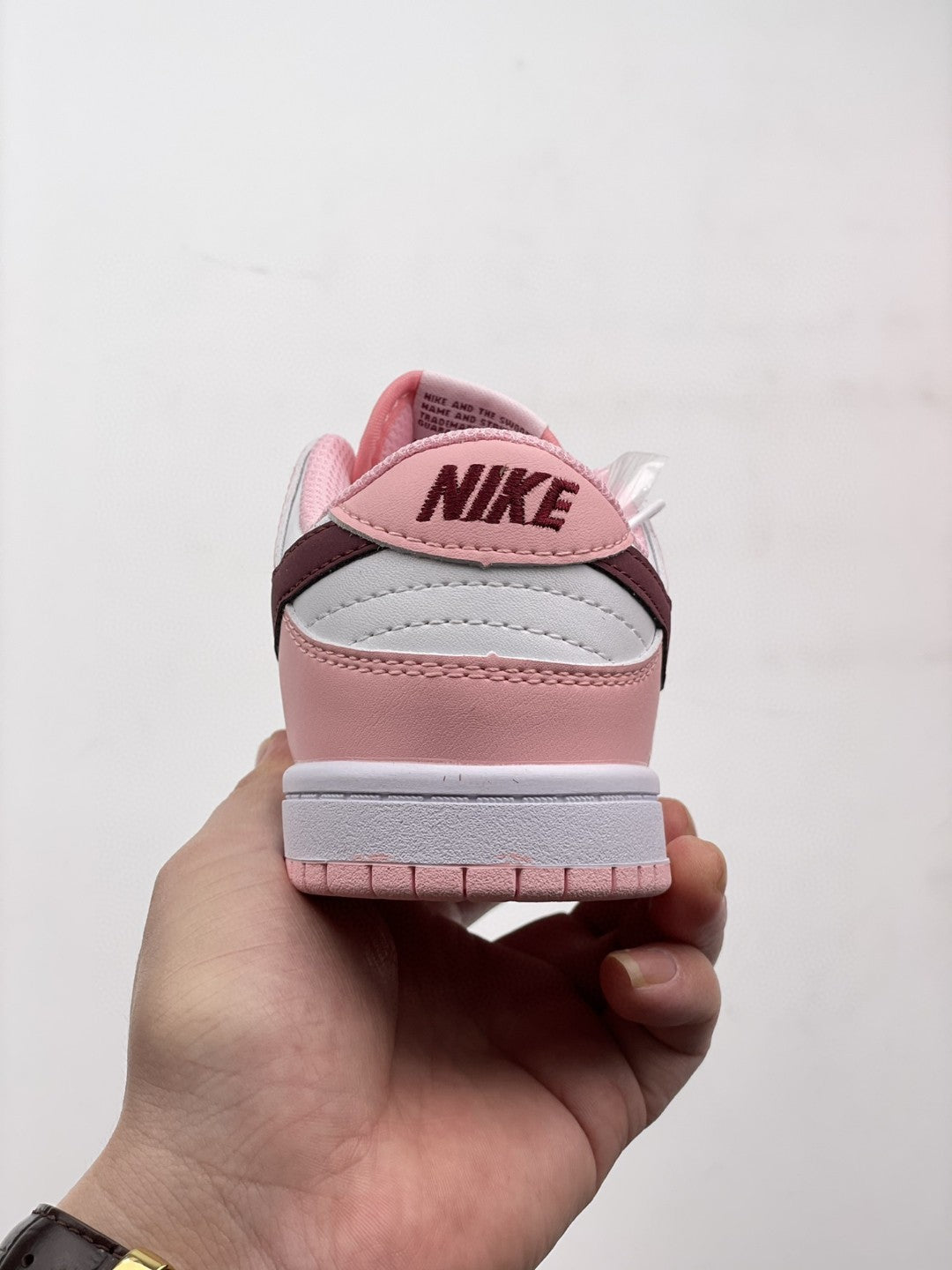 Nike Dunk Low Pink / Brown Infantil