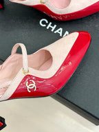 Chanel  Gabrielle Slingback Pumps Pink
