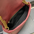 Yves Saint Laurent Calypso Lambskin Board Ferragens Douradas