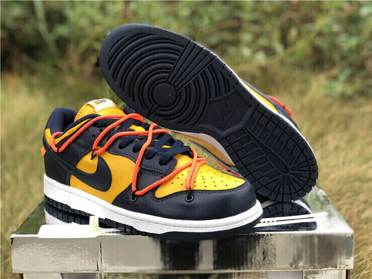 NIKE SB DUNK LOW X OFF-WHITE UNIVERSITY GOLD
