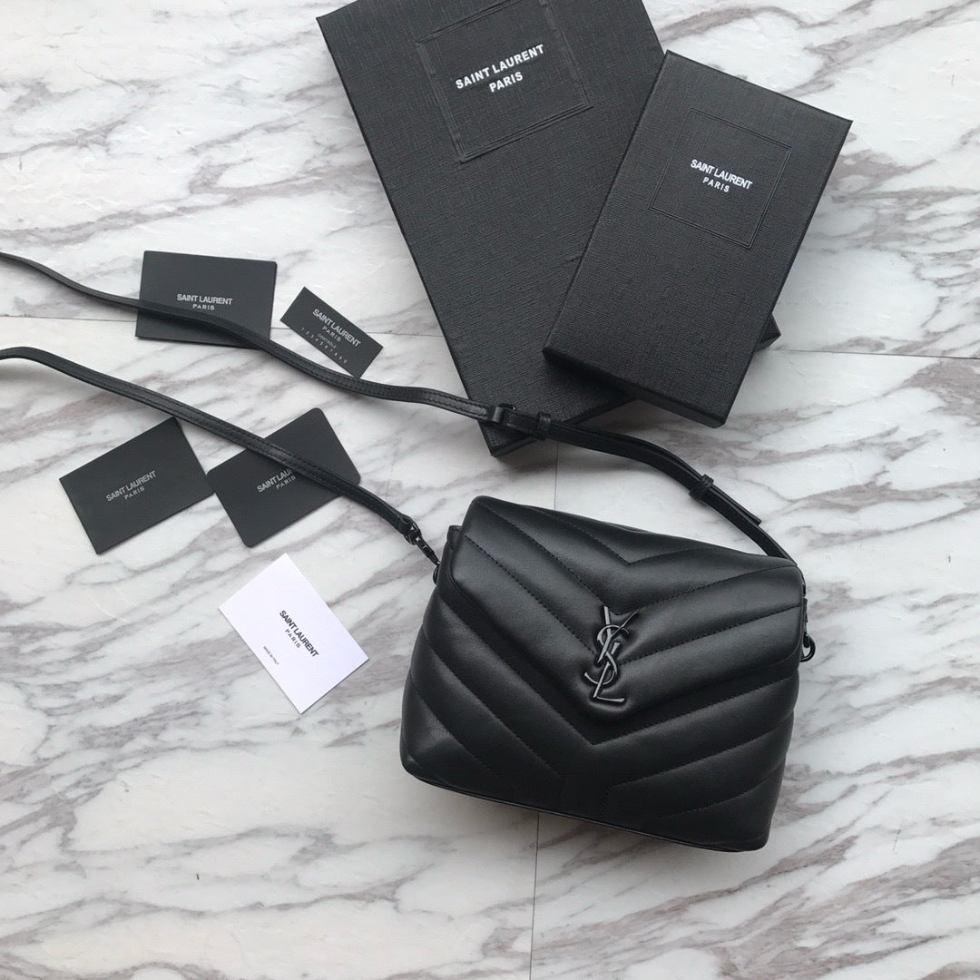 Saint Laurent Loulou Toy Bag All Black