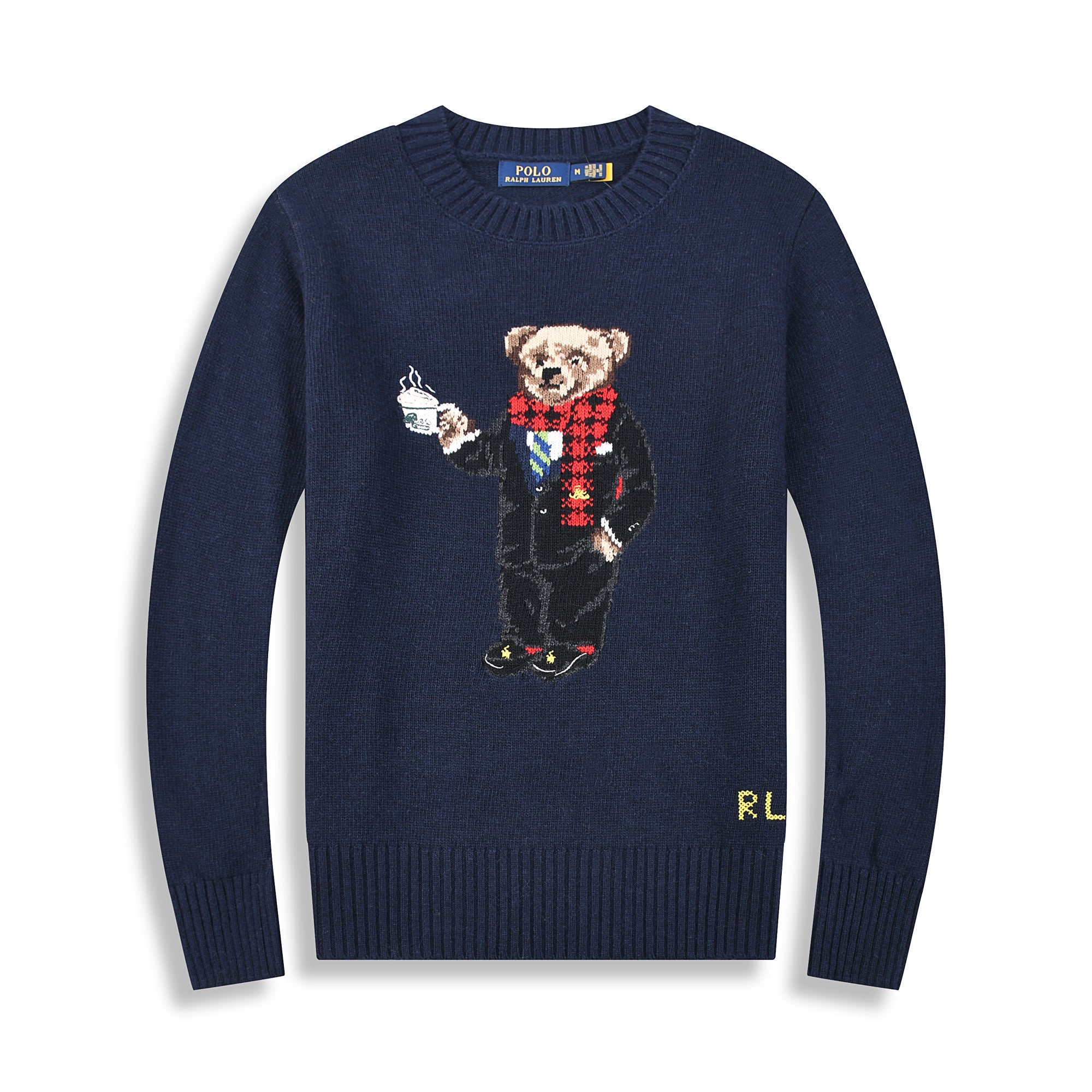 Polo Ralph Lauren Suéter de Tricô Polo Bear (Ralph's Coffee)