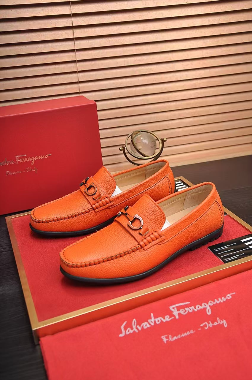 Sapato Ferragamo orange