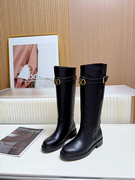 bota VLogo Signature Calfskin Boot 30mm