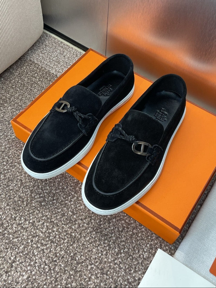 HERMES LOAFER Black