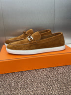 HERMES LOAFER Brown