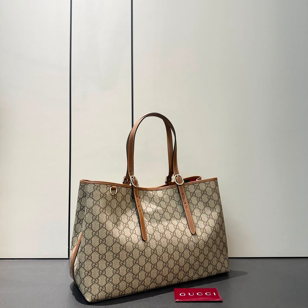 Gucci GG Emblem Tote Bag