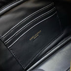 Saint Laurent Lou Camera Bag Off White Ferragens Douradas
