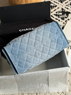 Bolsa Hobo  Chanel 25 Denim Small