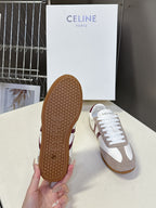 Celine Jogger Low Lace-Up Sneaker Red