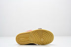 Air Jordan 1 Mid green and red infantil