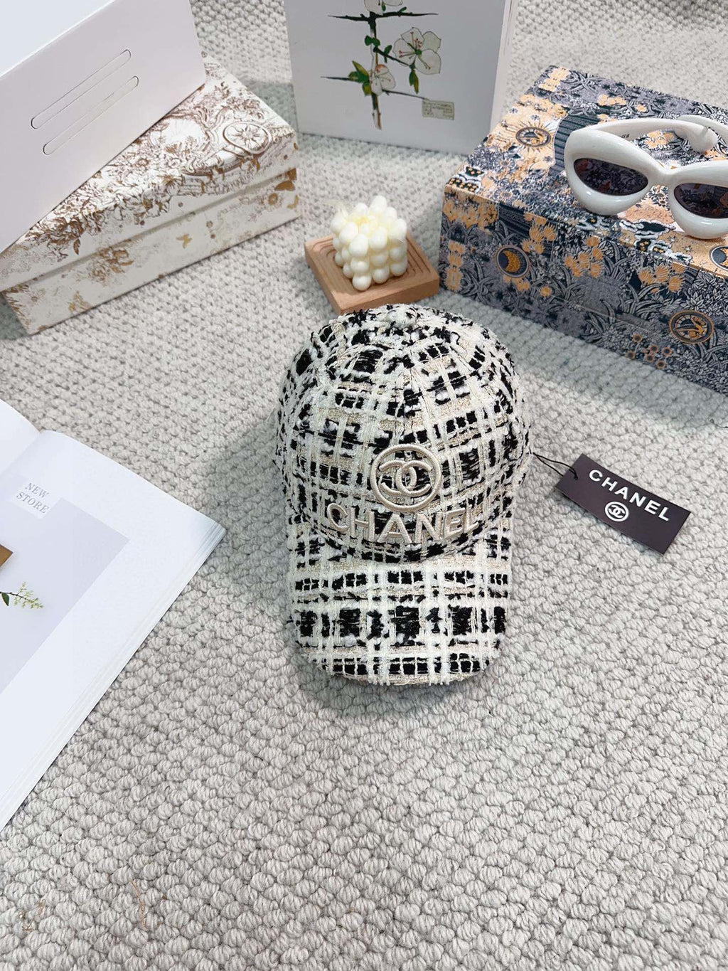 Boné Chanel (Pronta entrega)