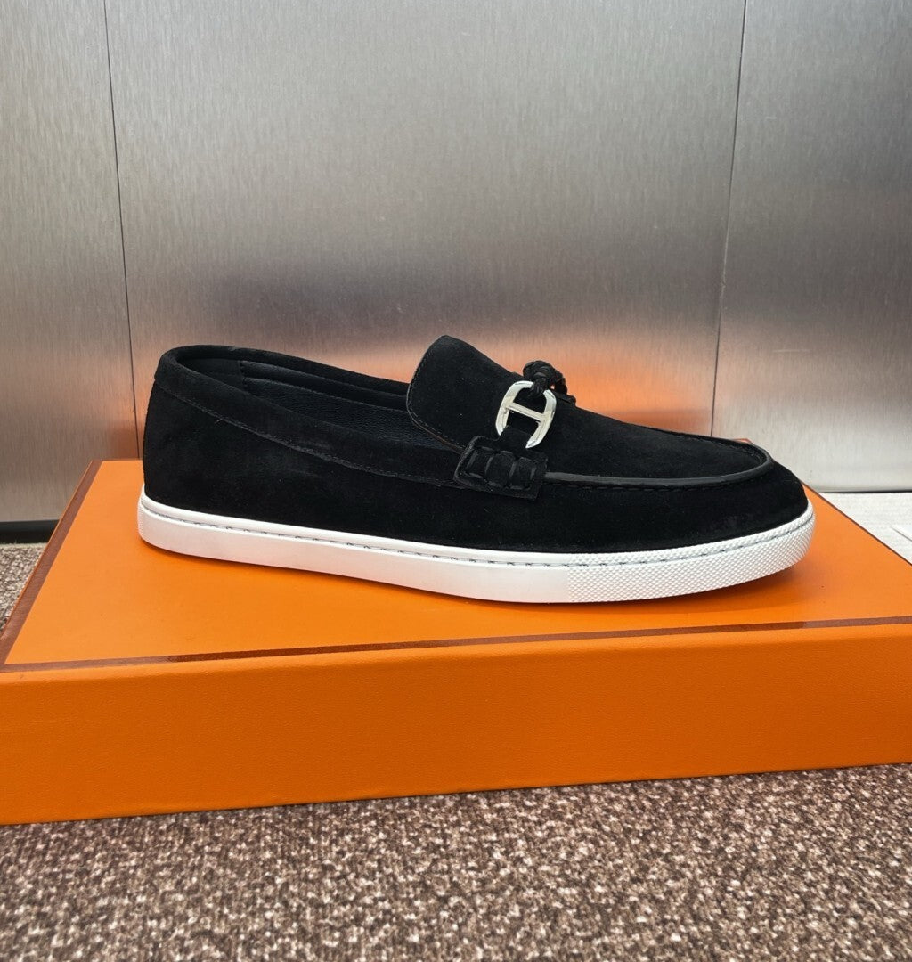 HERMES LOAFER Black