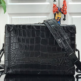 Lv Alligator Mini Soft Trunk Black