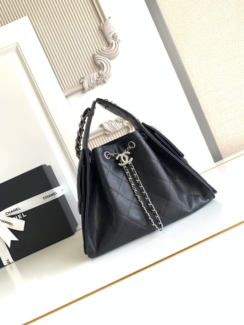 Bolsa Hobo  Chanel 25 Black