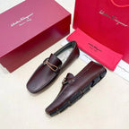 Mocassim Salvatore Ferragamo Front 4 Driving Shoe