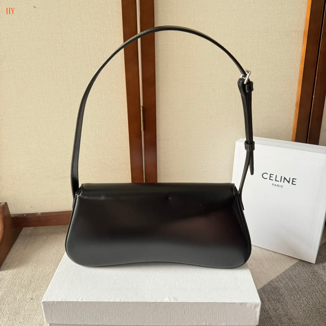 Medium Celine Lola Bag Black