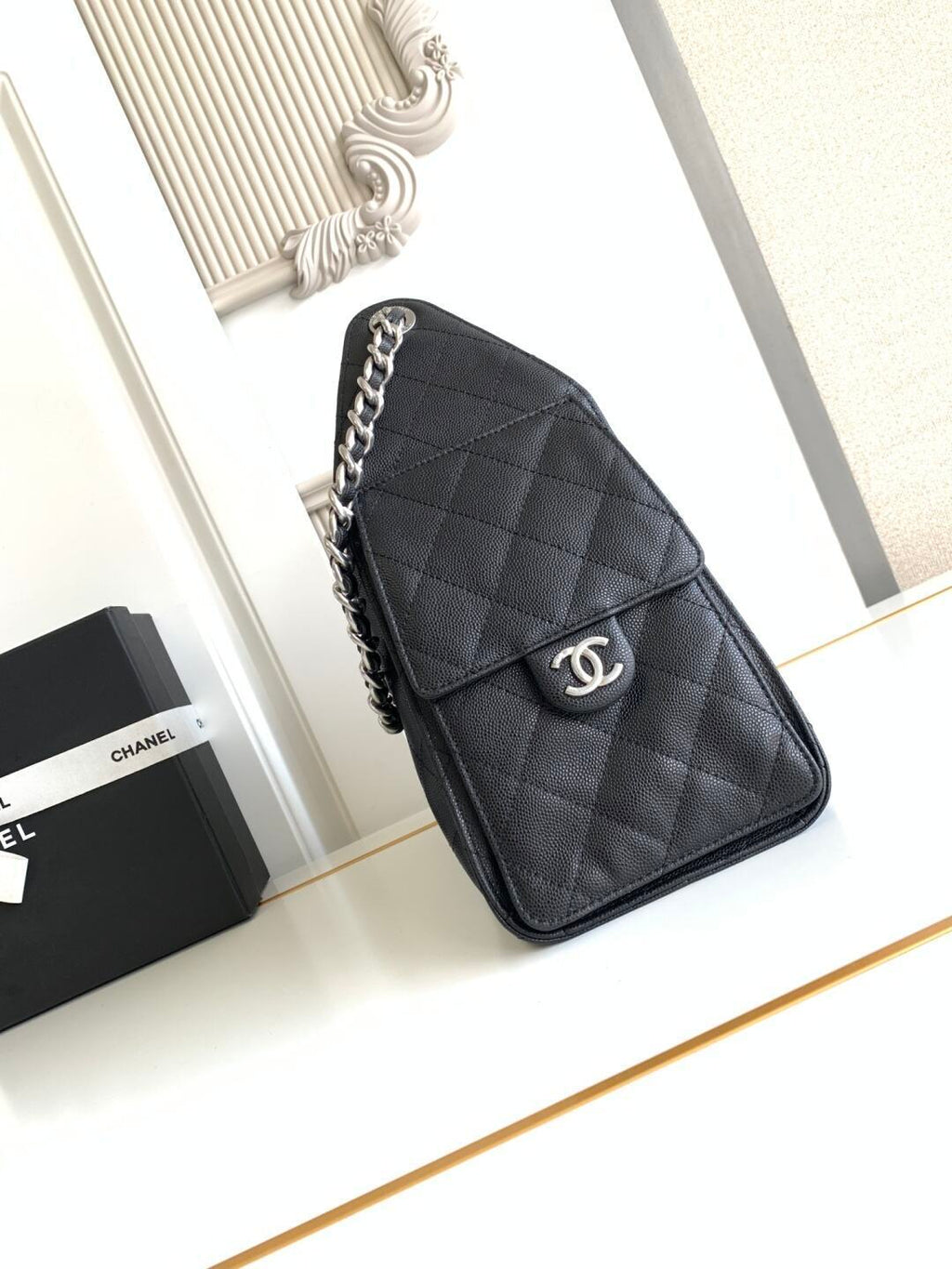 Bolsa Hobo  Chanel 25 Black