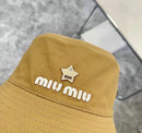 bucket miu miu brown
