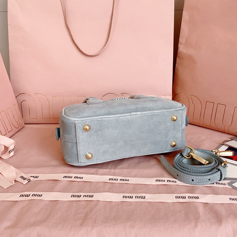 Miu Miu Suede Pocket Bag