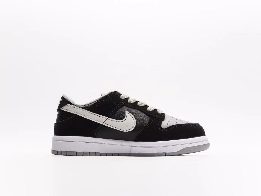 Nike SB Dunk Low  Black White Grey Infantil