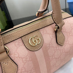 Gucci Ophidia Mini Boston Bag Rose
