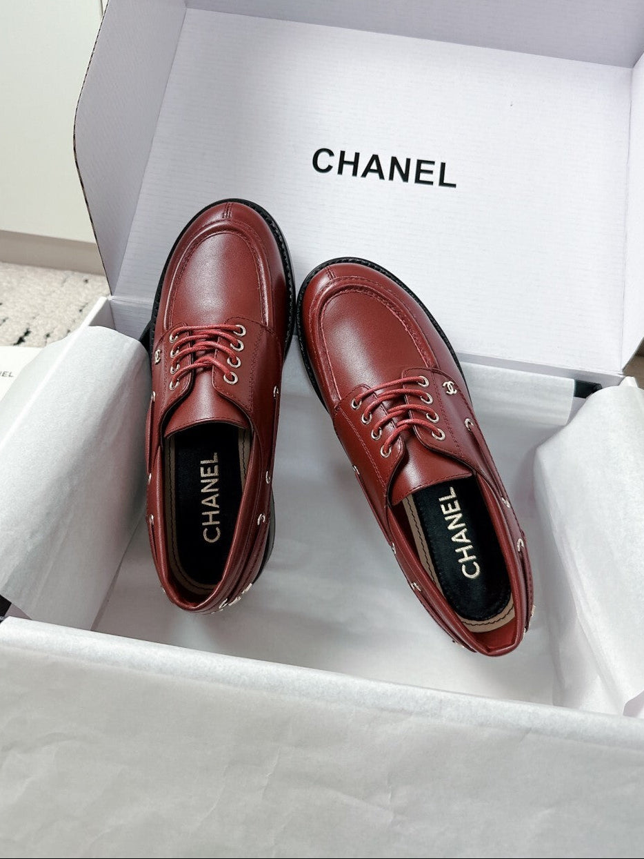 Derby Chanel 25 Edition red