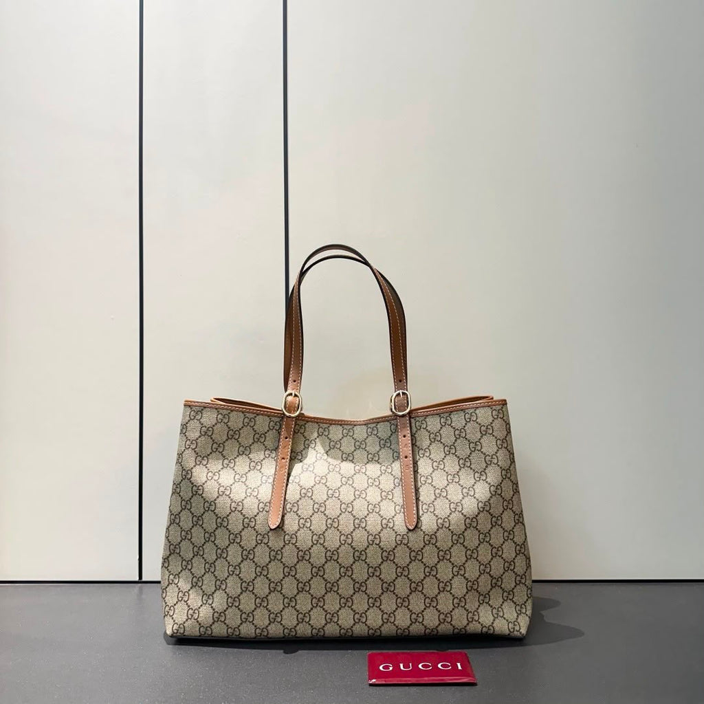 Gucci GG Emblem Tote Bag