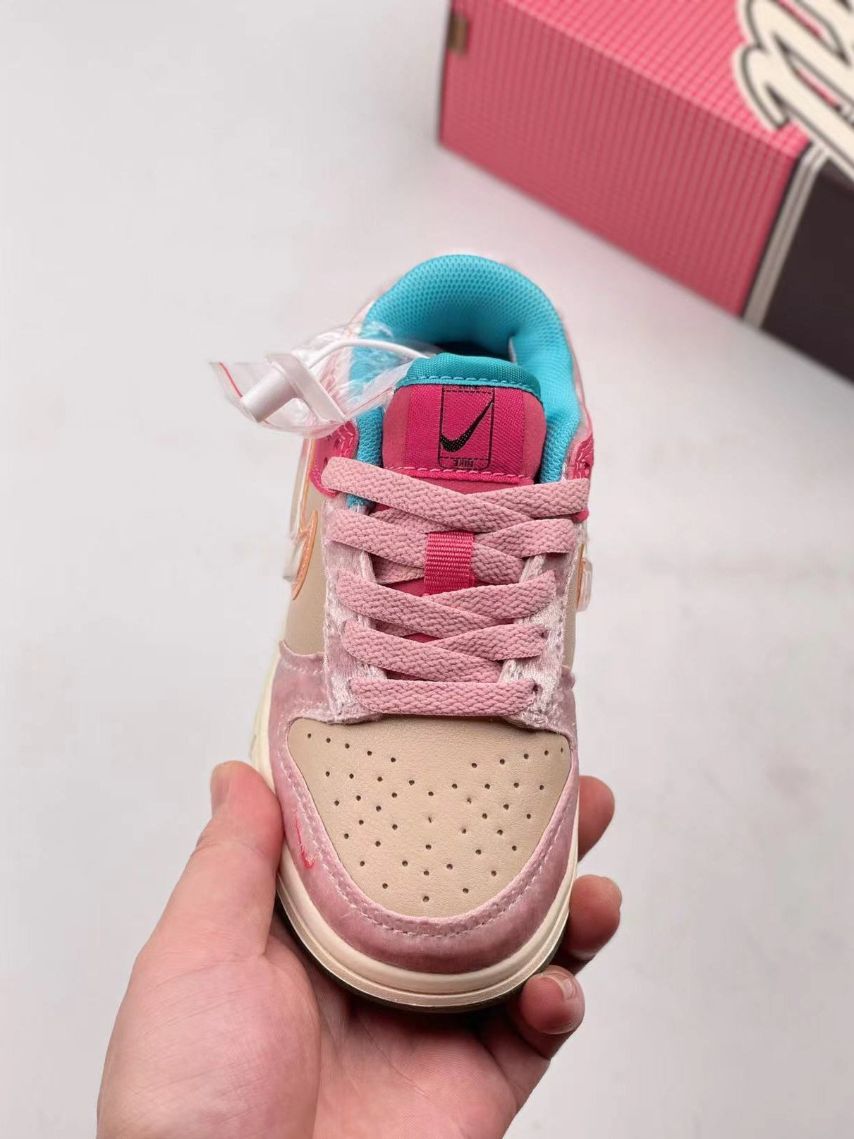 Social Status x Nike Dunk Low Strawberry Milk