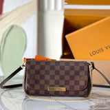 Bolsa Favorite Damier Ebene Monograma