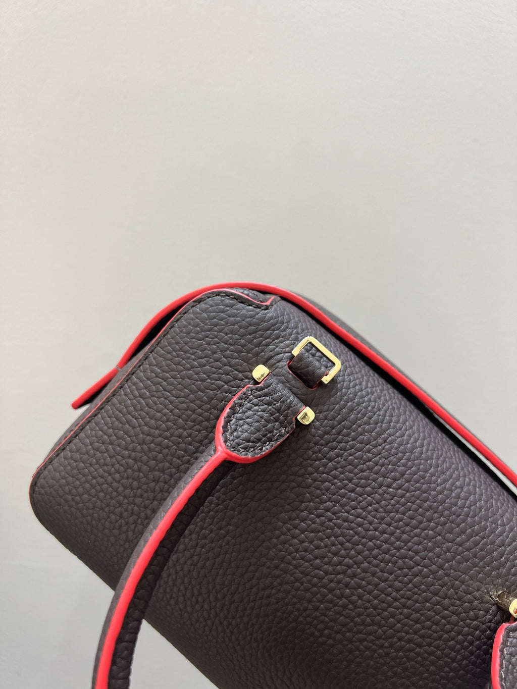 Delvaux Cool Box Mini Bohème Black / Red