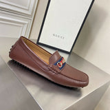Mocassim GUCCI GG - Marrom