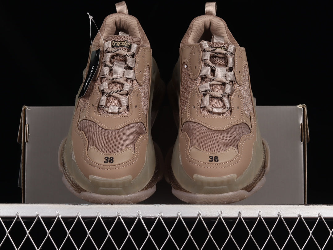 Balenciaga Triple S Clear Sole Beige