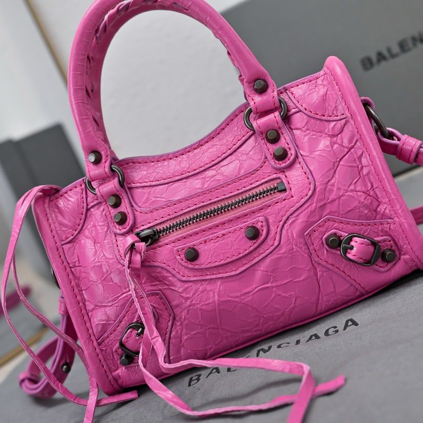 Balenciaga City Mini Pink