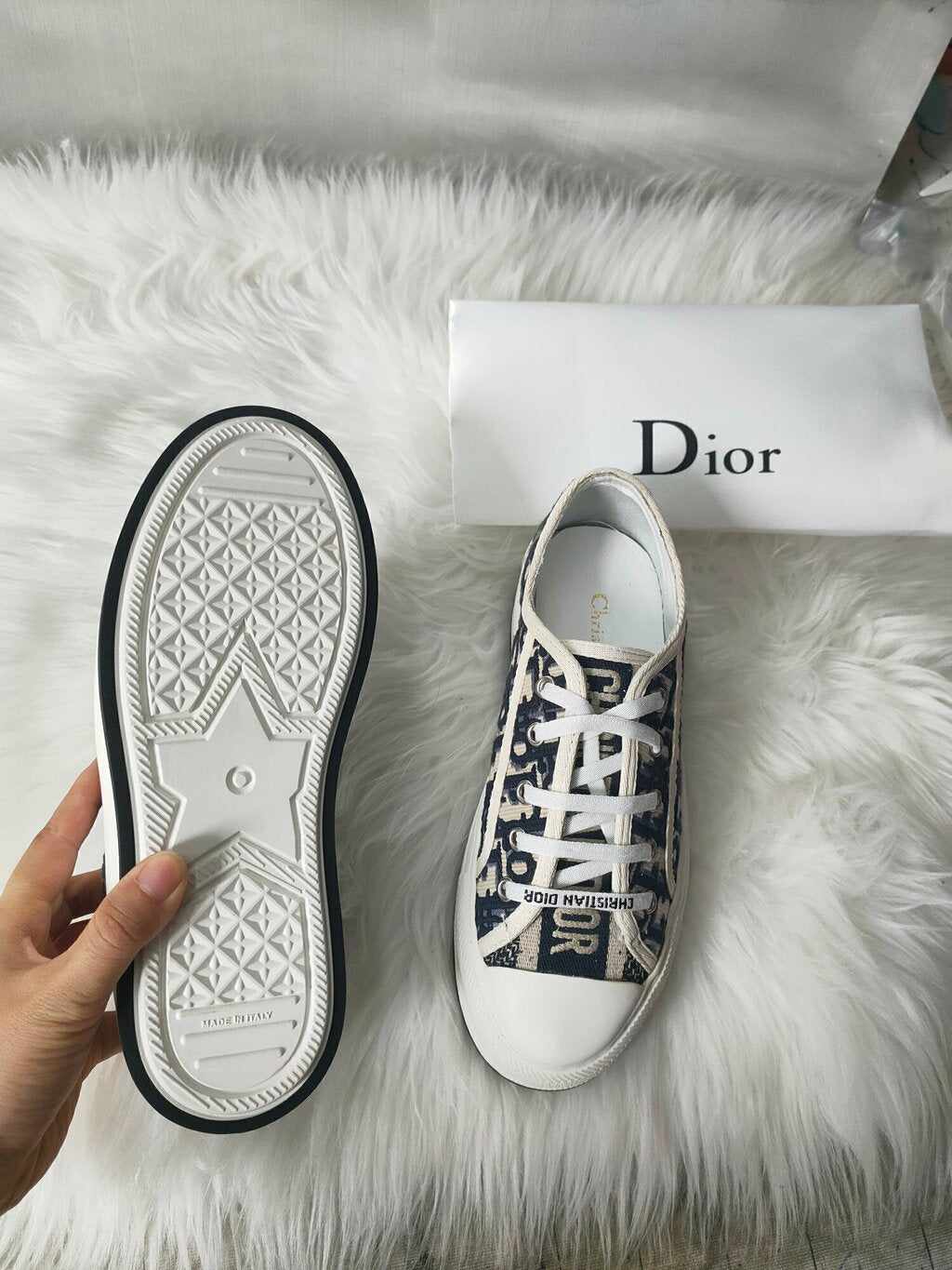 Dior Walk'N'Dior Platform Deep Blue