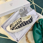 Dior Walk'N'Dior Oblique Navy Canvas